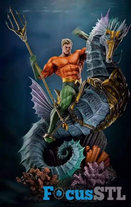 Aquaman King of Depths STL Files
