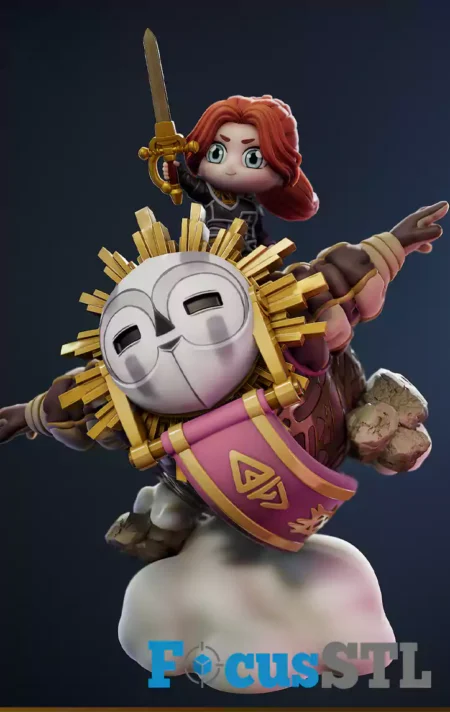 Chibi Esquie STL 3D Print Files