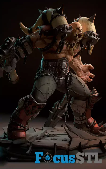 Garrosh Sculptures STL Files
