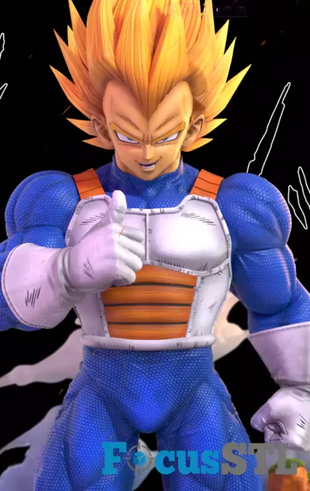 Super Vegeta Like Finger STL Files