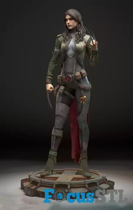 X-23 Laura STL 3D Print Files