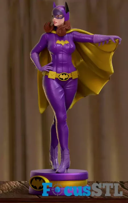 Batgirl 1966 STL 3D Print Files