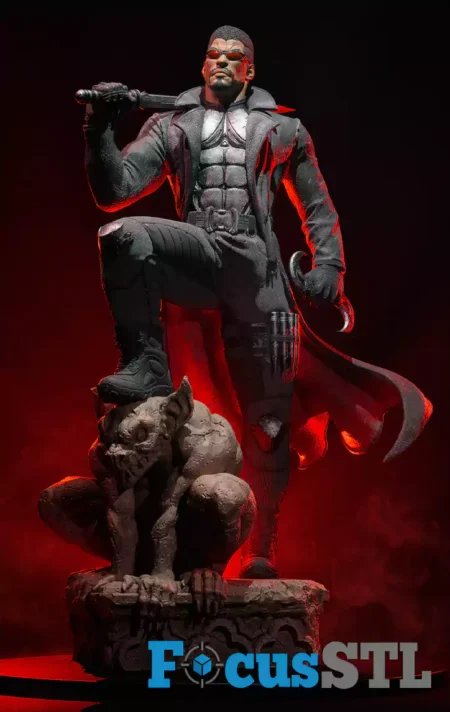 Blade on Demon Base STL Files