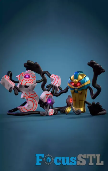 Yamask Evolutions STL Files