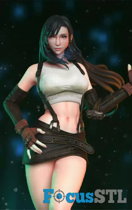 Tifa Lockhart Final Fantasy STL Files