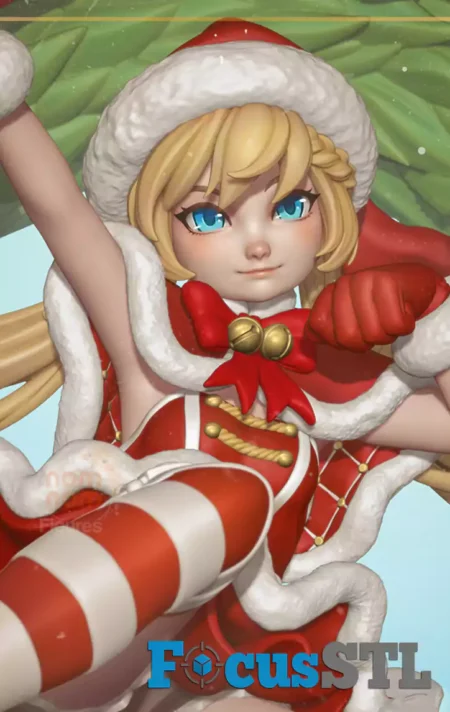 Bella Bells Christmas Girl STL Files