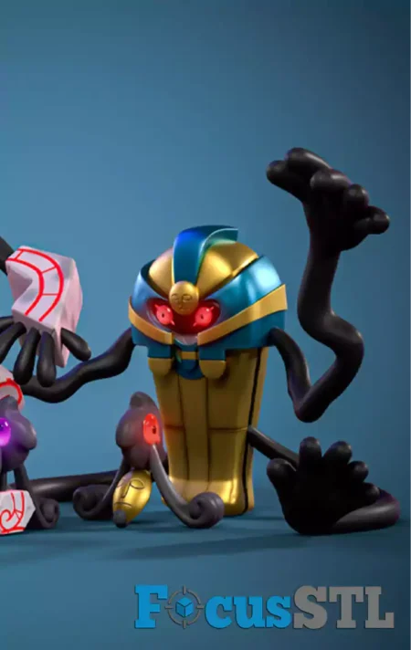 Yamask Evolutions STL Files