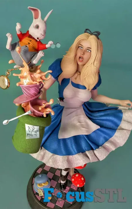 Alice in Wonderland STL Files