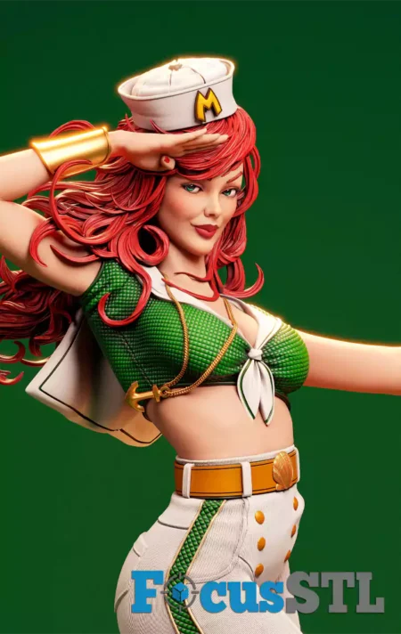 Mera DC Bombshell STL Files