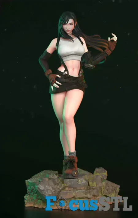 Tifa Lockhart Final Fantasy STL Files