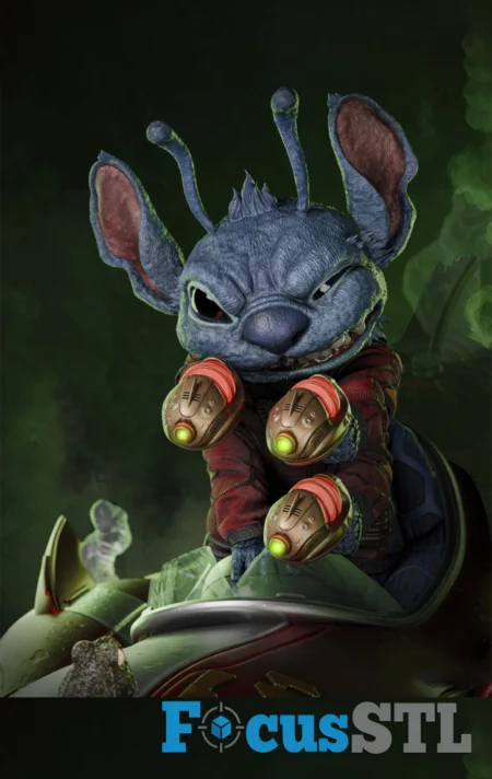 Stitch from Lilo & Stitch STL Files