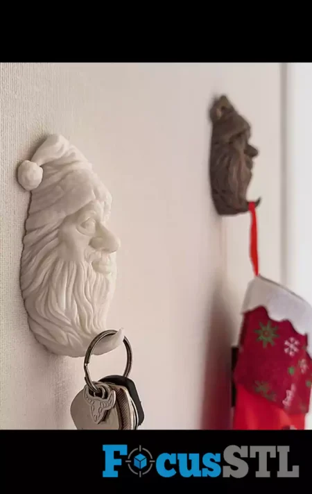 Santa Claus STL 3D Print Files