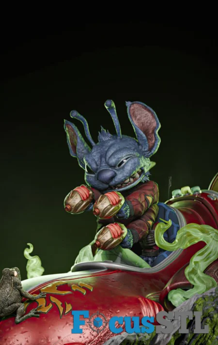 Stitch from Lilo & Stitch STL Files