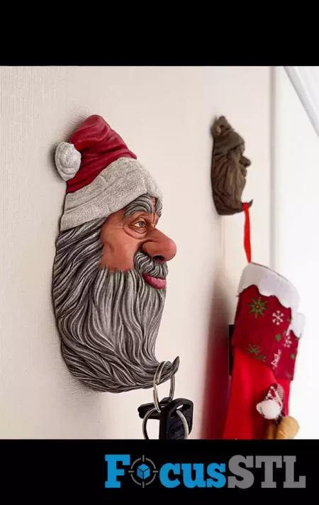 Santa Claus STL 3D Print Files