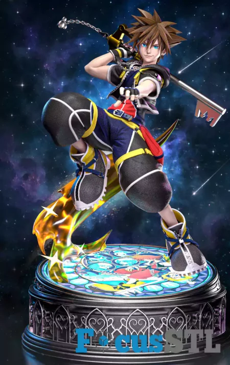 Sora Kingdom Hearts STL Files