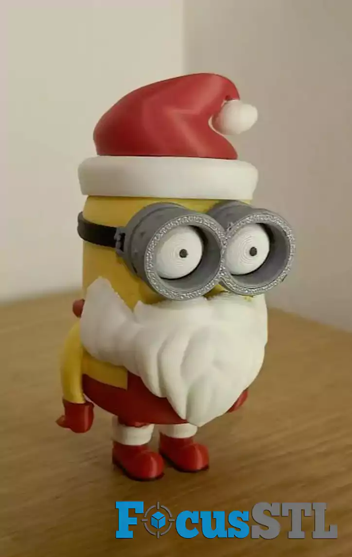 Christmas Minion STL Files