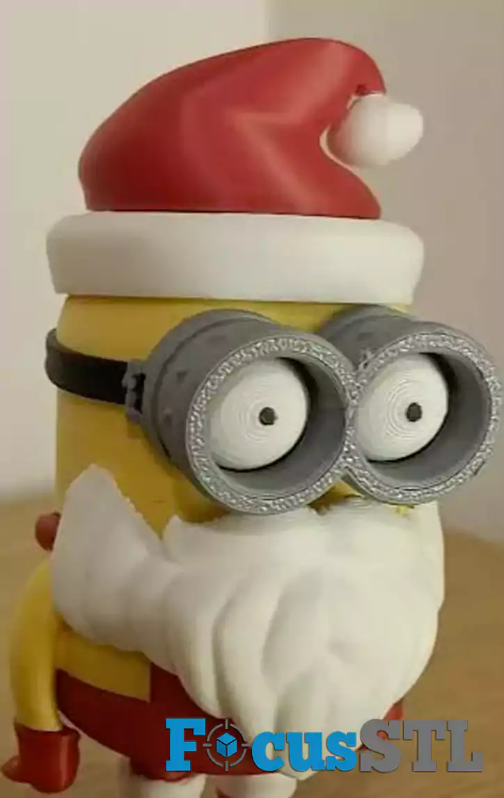 Christmas Minion STL Files