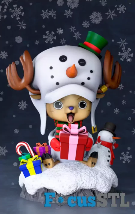 Christmas Chopper One Piece STL Files