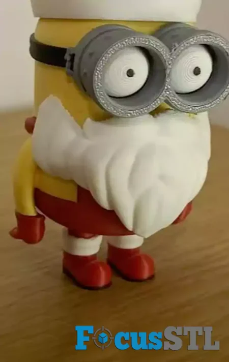 Christmas Minion STL Files
