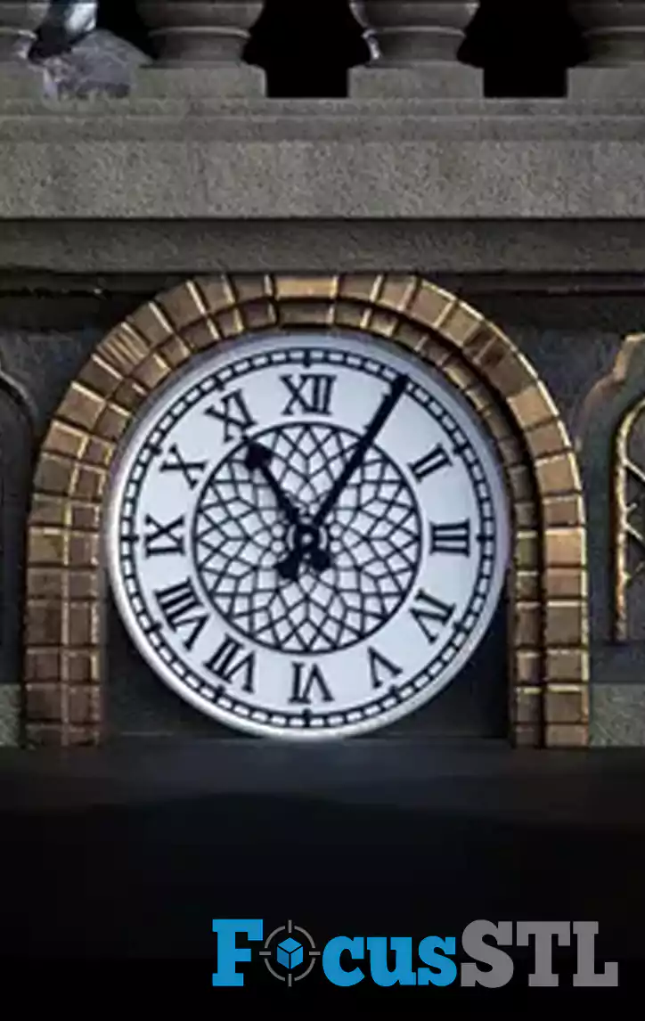 V for Vendetta Clock Tower STL Files