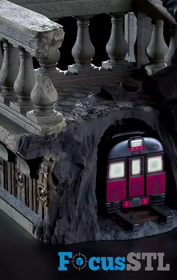 V for Vendetta Clock Tower STL Files