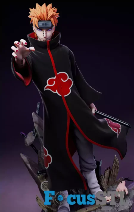 Pain Nagato Sculptures STL Files 