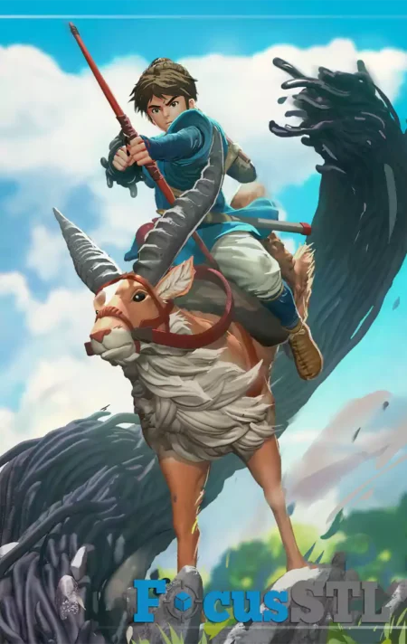 Ashitaka Princess Mononoke STL Files