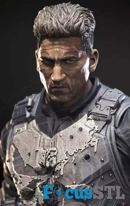The Punisher Marvel STL Files