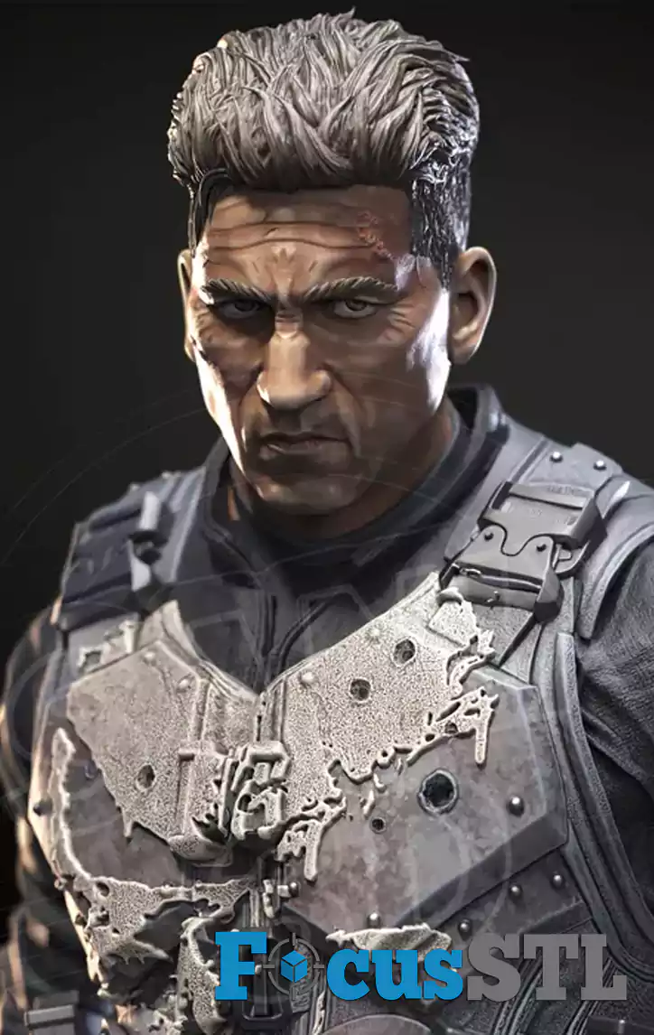 The Punisher Marvel STL Files