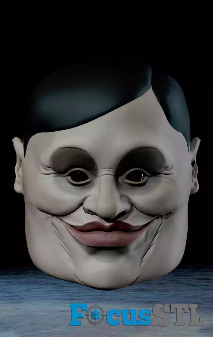 Dandadan Serpio Mask STL Files