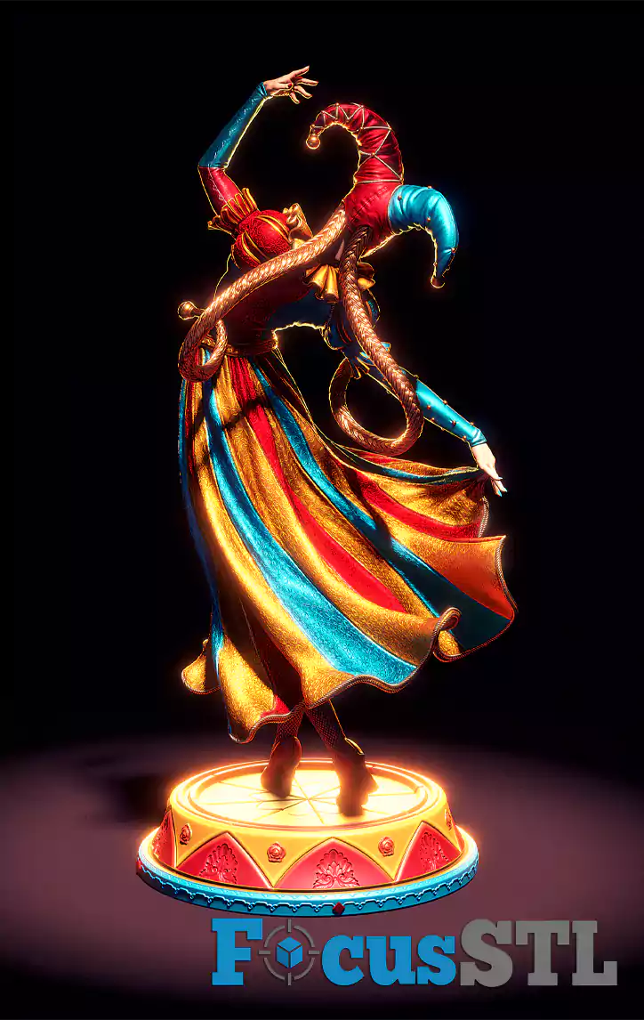 Jester Figurine STL Files