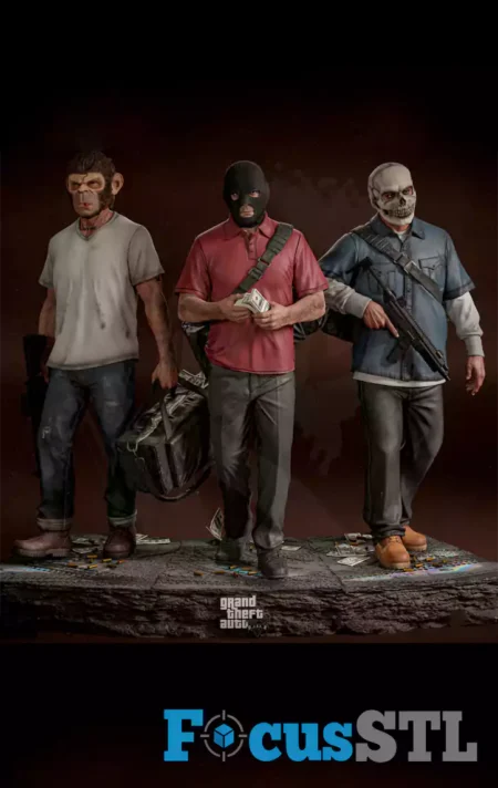 GTA V Diorama STL Files