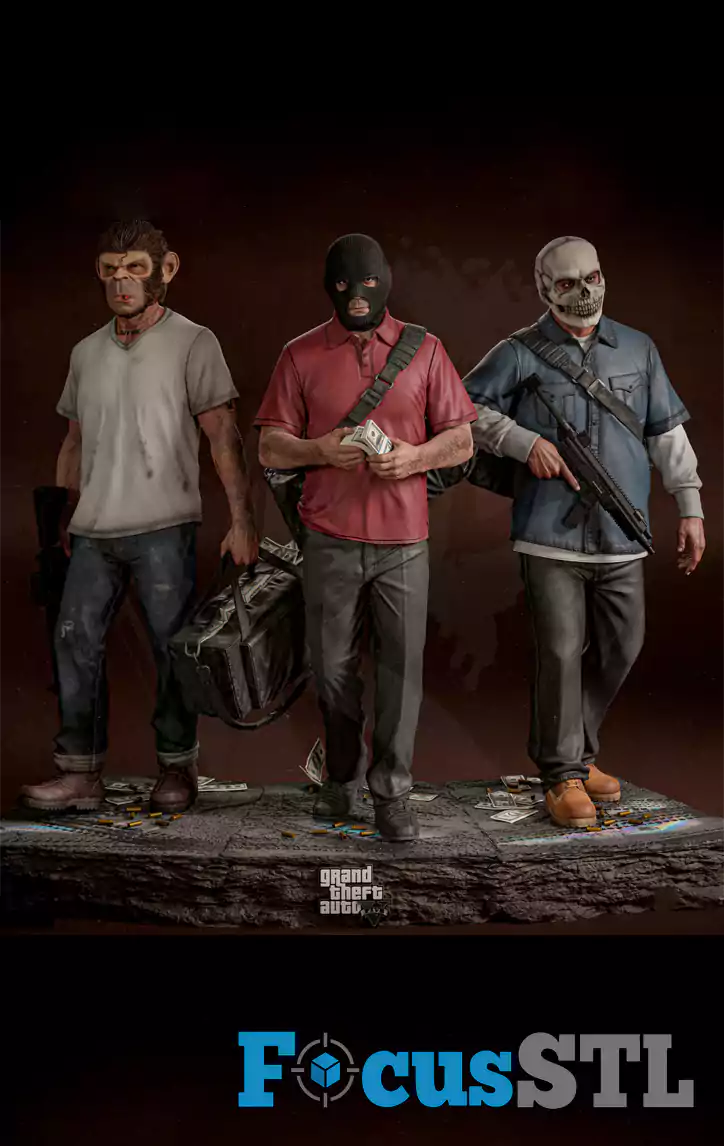 GTA V Diorama STL Files