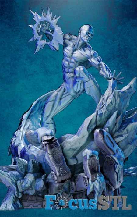 Iceman X-Men STL Files 