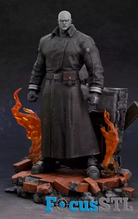 Mr. X Resident Evil STL 3D Print Files