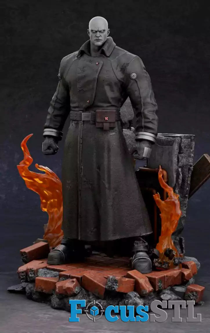 Mr. X Resident Evil STL 3D Print Files