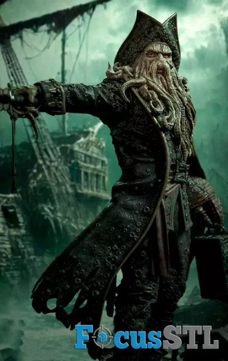 Davy Jones and Bust STL Files