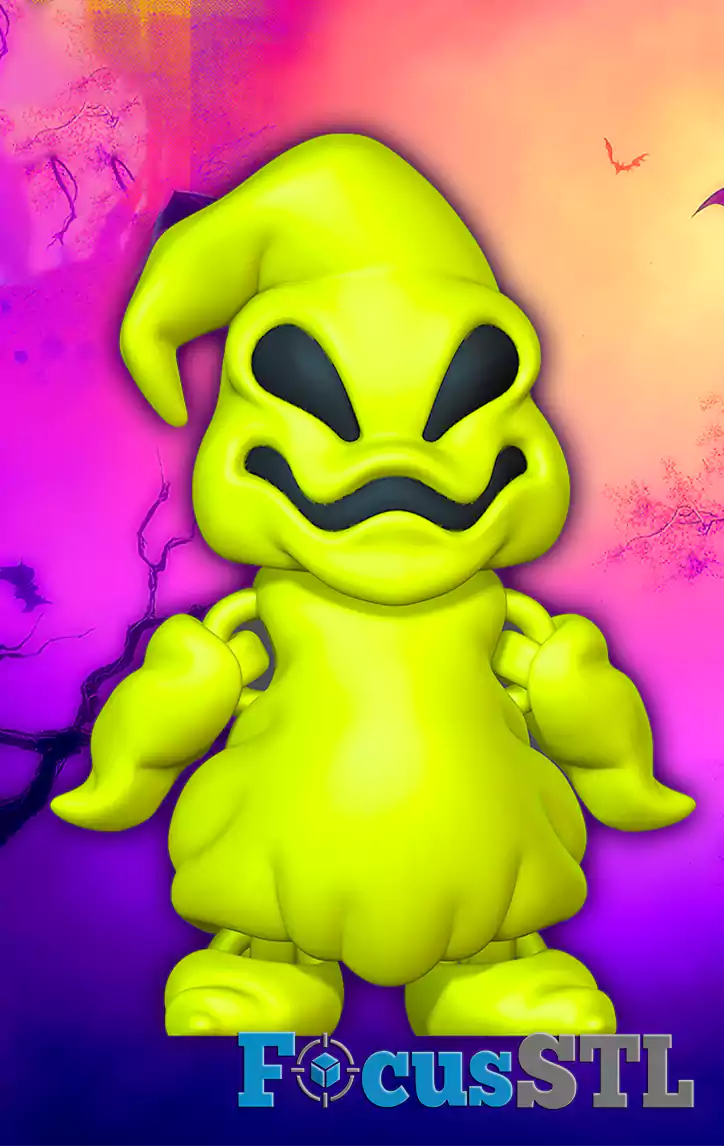 Mini Flexi Nightmare Before Christmas STL Files