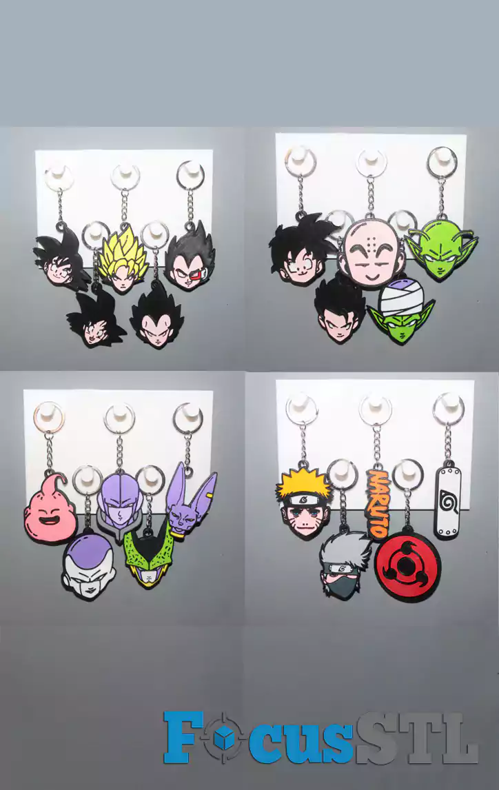 Mega Pack of 500+ Keychain STL Files