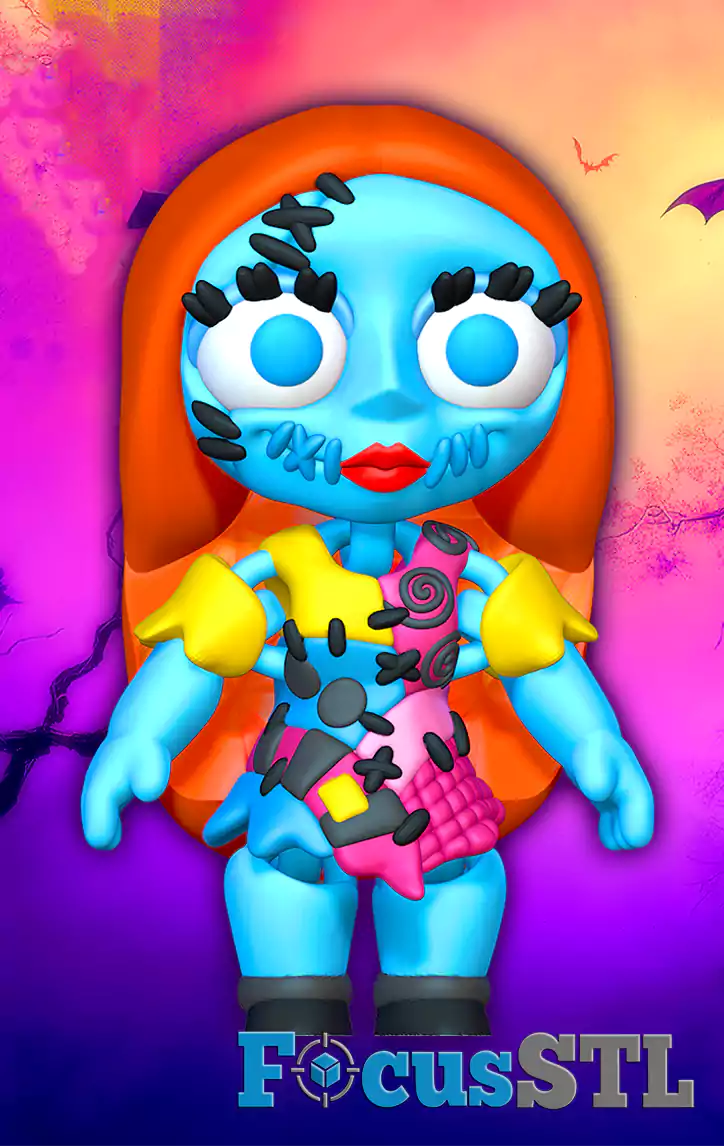 Mini Flexi Nightmare Before Christmas STL Files