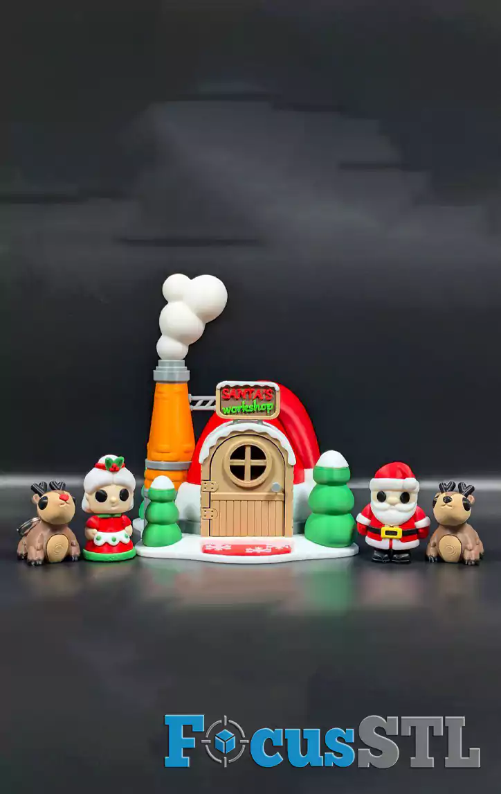 Christmas Pack Over 100 STL & 3MF Files