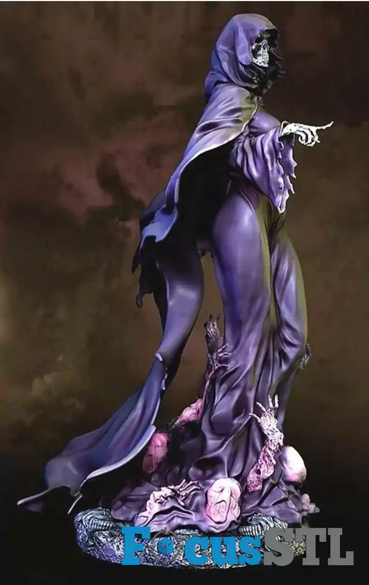 Miss Death Fan Art STL Files