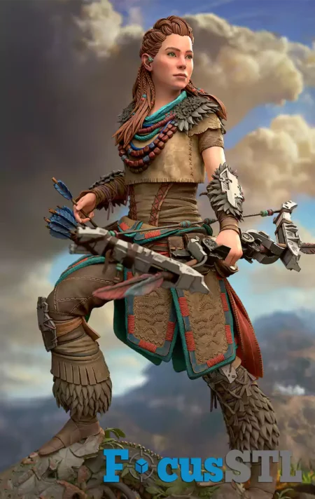 Aloy Archer Horizon Zero Dawn STL Files