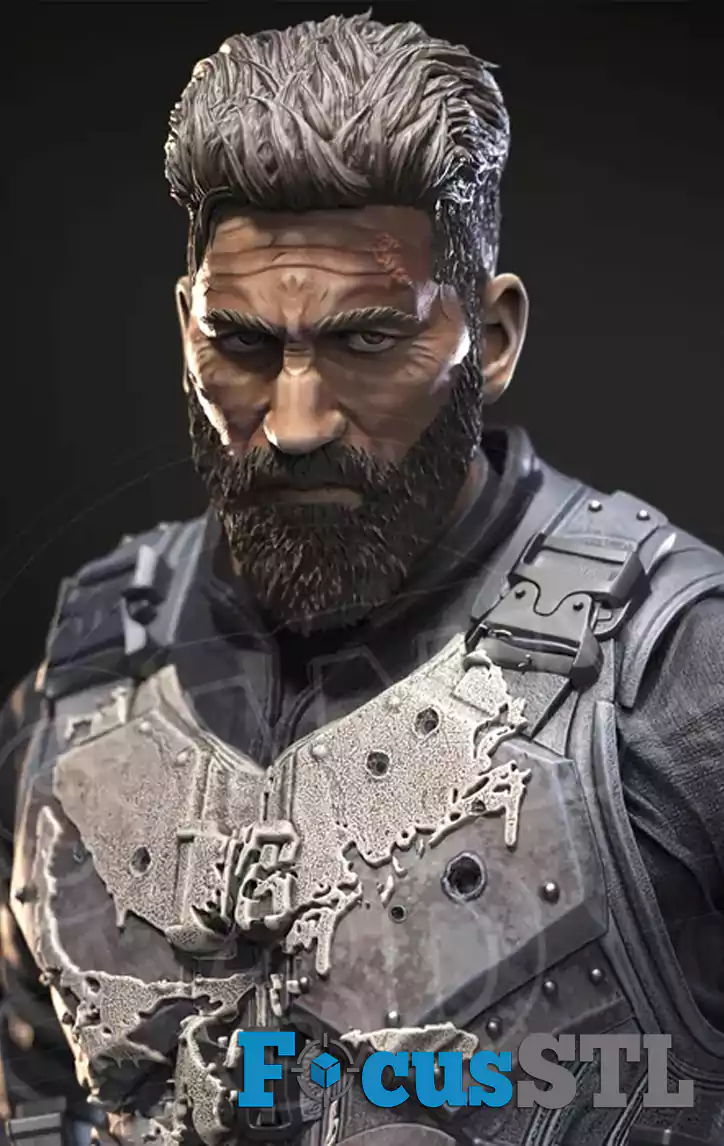 The Punisher Marvel STL Files