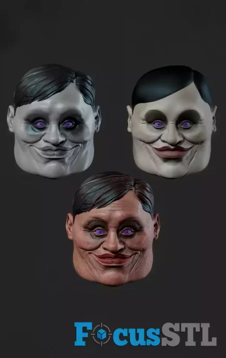 Dandadan Serpio Mask STL Files