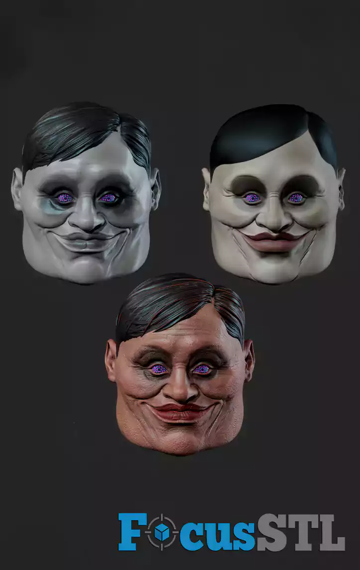 Dandadan Serpio Mask STL Files