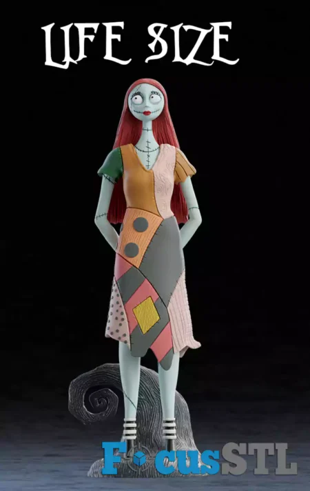 Sally Skellington STL 3D Print Files