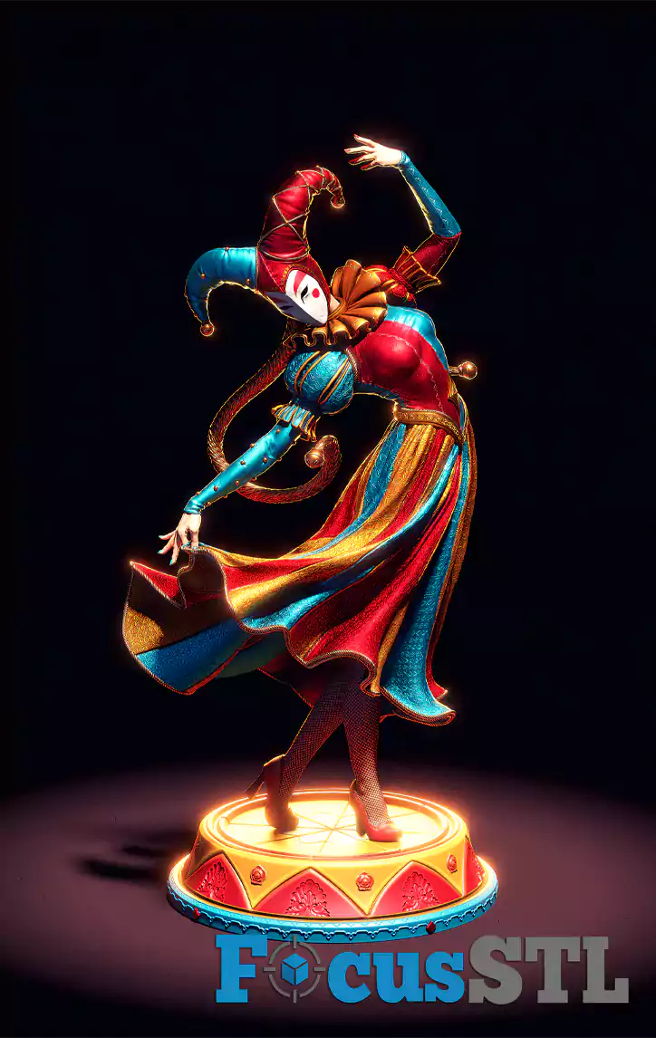 Jester Figurine STL Files