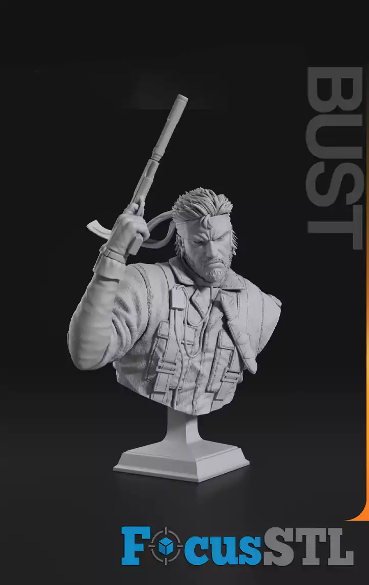 Naked Snake Metal Gear STL Files