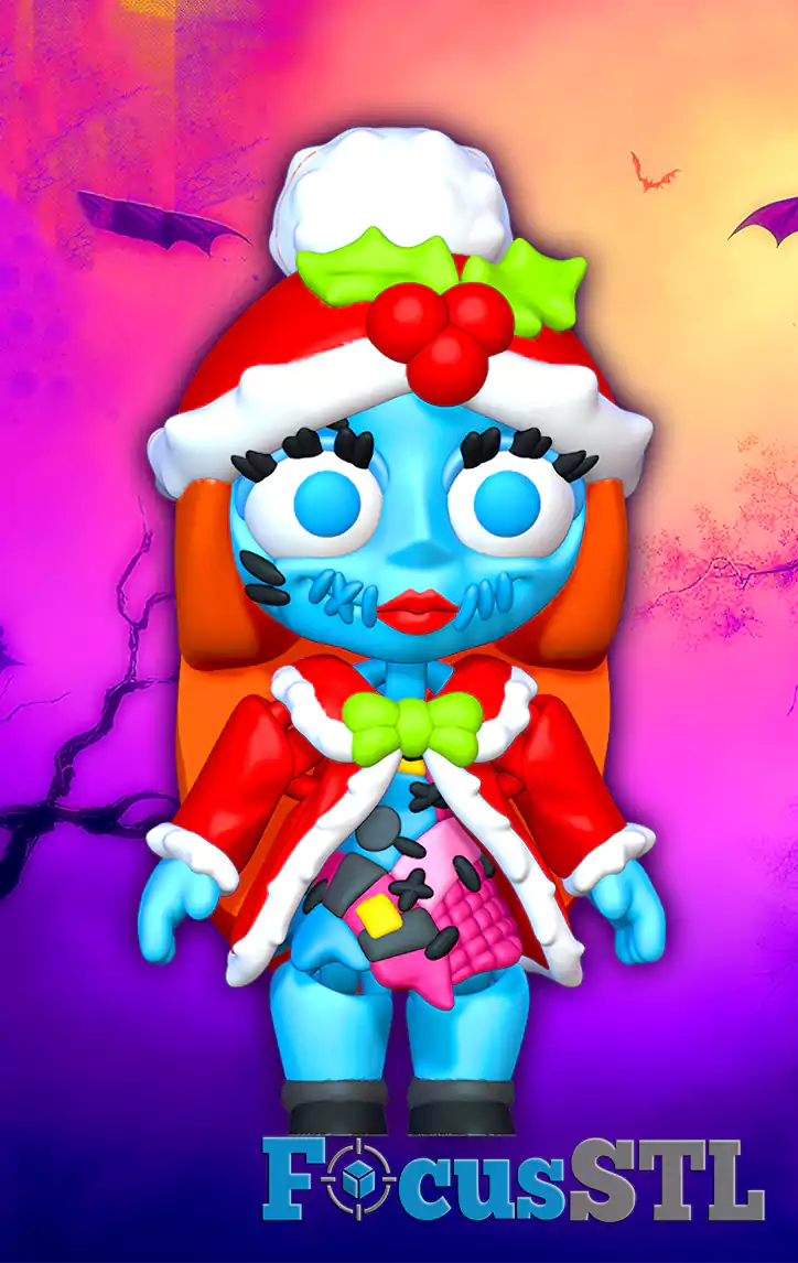 Mini Flexi Nightmare Before Christmas STL Files